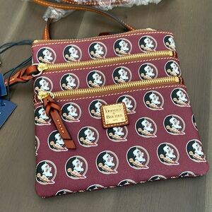Dooney & Bourke Florida State Triple Zip Crossbody